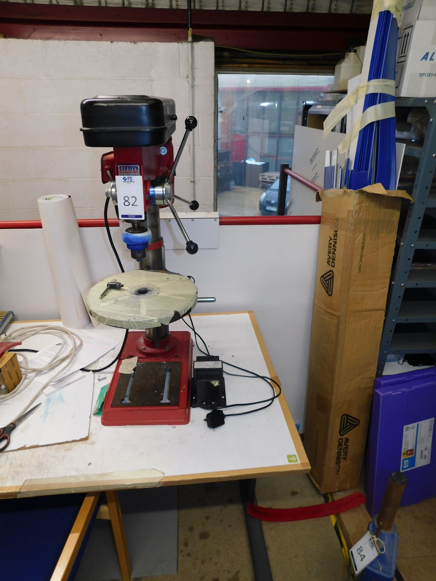 Sealey GDM100A Benchtop Pillar Drill (Located Northampton – See General Notes for Full Address)