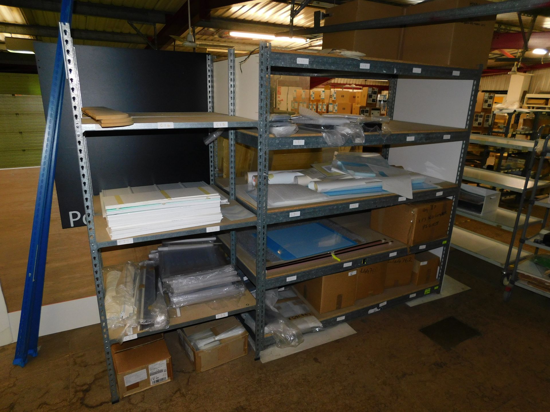 17 Bays Of Lightweight Shelving (Contents Not Included) (Located Northampton – See General Notes for - Bild 5 aus 6