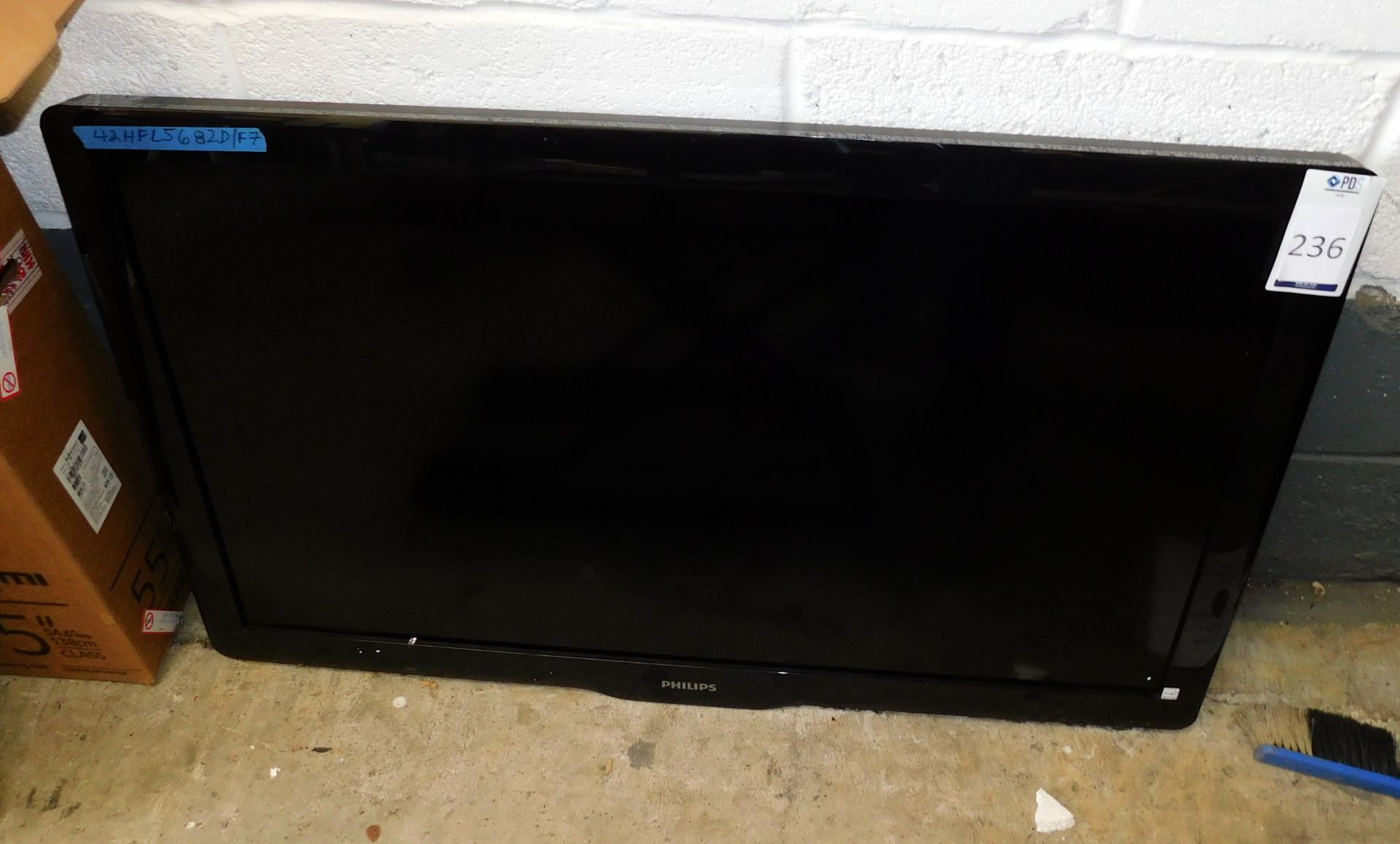 Phillips 42inch LCD Television (No Stand) (Located Upminster – See General Notes for Full Address)