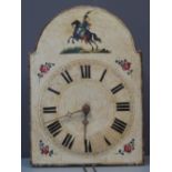 19TH CENTURY BAVARIAN HANGING WALL CLOCK,