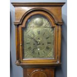 18TH CENTURY WELSH MAHOGANY CASED EIGHT DAY LONGCASE CLOCK marked David Mundy, Bridge End,