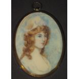 19TH CENTURY BRITISH SCHOOL, portrait of a woman, head and shoulders.