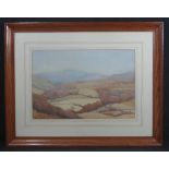 BENJAMIN ARCHIBALD LEWIS, (Welsh 1857-1946), Carmarthenshire landscape, watercolours,