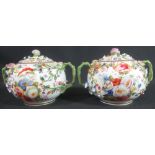 PAIR OF 19TH CENTURY MEISSEN PORCELAIN G