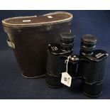 Pair of Commodore Super Marine 7 x 50 binoculars in leather case. (B.P. 24% incl.