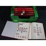 Commonwealth mint and used stamp collection in six simplex medium albums.