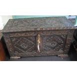 Victorian ebonised oak smokers cabinet with lift lid and fall front revealing fitted interior