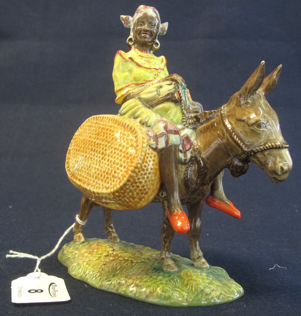 Beswick pottery figure group 'Susie, Jamaica'. Printed and impressed marks with shape no. 1347.