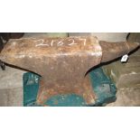 Large cast iron anvil. (B.P. 24% incl.