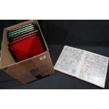 Foreign collection of stamps in eight stockbooks. 100s of stamps with a wide range of countries.