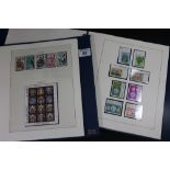 Guernsey collection of u/m mint stamps 1969 to 1997 in two Lindner hingeless albums.