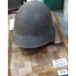 Swiss late pattern World War Two helmet. (B.P. 24% incl.