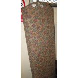 20th Century floral folding clothes screen. Water damaged, no reserve. (B.P. 24% incl.