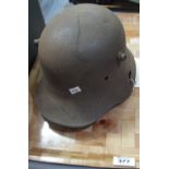 German World War helmet. (B.P. 24% incl.