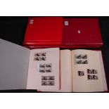 Great Britain mint and used collection in six red simplex medium albums.