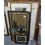 Group of assorted furnishing pictures, mirrors, mirror photographs etc. (B.P. 24% incl.