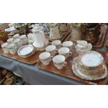 Tray of Roslyn floral teaware, together with a tray of Paragon Belinda teaware. (2) (B.P. 24% incl.