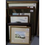 Group of assorted furnishing pictures, various, Welsh interest, topographical scenes,