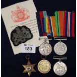 First World War medal duo awarded to Corporal T.