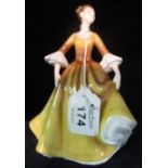 Royal Doulton bone china figurine 'Pretty Ladies Stephanie'. (B.P. 24% incl.