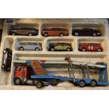 Corgi toys part boxed transporter set. (B.P. 24% incl.