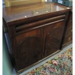 Victorian mahogany chiffonier (base only). (B.P. 24% incl.