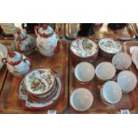Two trays of Japanese eggshell Katani teaware (2). (B.P. 24% incl.