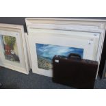 After and by Lynn Llewellyn Davies, assorted landscapes, framed and unframed,