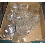 Box of assorted glass. (B.P. 24% incl.