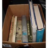 Box of aviation books to include; Air aces of the war 1914-1918 war, Fighter aces of the USA,