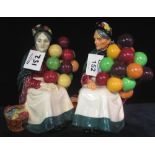 Two Royal Doulton figurines, 'The Old Balloon Seller' HN1315,