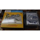 Two Corgi anniversary diecast boxed model airplanes to include; Super Marine Spitfire MKI,