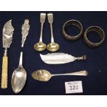 Assorted silver and other scrap items, various. (B.P. 24% incl.