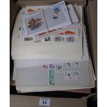 All world selection fo stamps on various album pages & stock pages. Many 100's. (B.P. 24% incl.