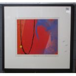 Neil Canning (British 20th Century), 'Reflex III', artist's proof coloured print, signed in pencil.