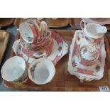 Royal Albert bone china Lady Carlyle part tea service. (B.P. 24% incl.