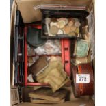 Box of assorted GB and foreign coins and bank notes. (B.P. 24% incl.