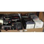 Two boxes of Kyosho 1:18 scale Die-cast models of cars in original boxes,