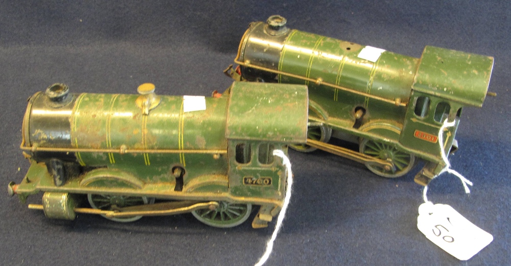 Two Hornby 'O' gauge clockwork tin plate 040 locomotives, playworn. (2) (B.P. 24% incl. - Image 2 of 2