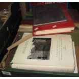 Box of assorted books to include historical books on Anglesey,