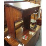 Early 20th century oak child's/school desk. (B.P. 24% incl.