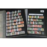 Collection of stamps in two stock-books with South America, Canada etc. many 100s, mostly used. (B.