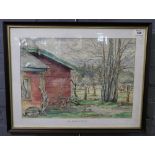 Pits (probably Canadian - 20th century), 'An Autumn Day' and 'Abandoned Backyard',