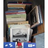 Box of assorted local interest books mainly on Swansea to include 'Watermills of the Lordship of