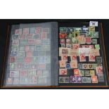 Collection of all world stamps in large brown stockbook including good range of Germany and various
