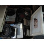 Large box of silver plated and other picture frames. (B.P. 24% incl.