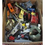 Box of assorted 00 gauge locomotives and various rolling stock. (B.P. 24% incl.