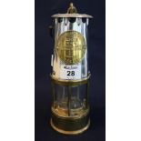 Protector Lamp and Lighting Company Limited type GR6S miner's safety lamp in unused condition. (B.P.