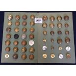 Collection of assorted military buttons, including Royal Artillery, Royal Engineers,