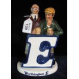 Beswick 'Worthington E' advertising figure group drinking beer. (B.P. 24% incl.